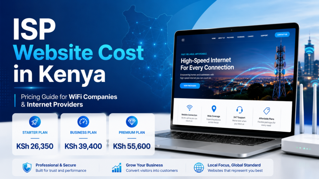 Internet Service Provider Website Cost in Kenya